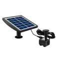 thumbnail image 3 of Graflsoa Solar-Powered Water Fountain Kit with 4 Nozzles for Customizable Water Patterns - Ideal for Bird Baths, Fish Tanks, and Garden Decor - Durable & Easy to Install, No Electricity Required, 3 of 7