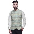 thumbnail image 1 of Atasi Geometric Party Wear Jacket For Men Printed Casual Jackets Elegant Wedding Jacket-Medium, 1 of 6