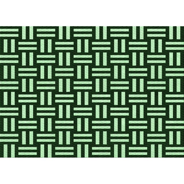 Ahgly Company Tapis d'Intérieur Lavables en Machine Rectangle Transitionnel Vert Pastel, 2' x 4'