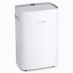 Kesnos 3500 Déshumidificateur Ft pour les sous-sols et la maison, 50 Déshumidificateur de la pinte supprime l'humidité avec arrêt automatique, drainage continu et manuel pour le sous-sol, la maison, le bureau, la salle de bains et la chambre