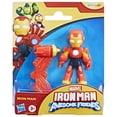 thumbnail image 2 of Marvel Iron Man and his Awesome Friends Iron Man Action Figure Toy with Accessory, 2 of 6