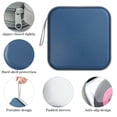 thumbnail image 3 of Étui DVD, Étui de Rangement Rigide en Plastique Bleu Foncé pour CD, Capacité de 48, Porte-Disques Portefeuille, 3 of 6