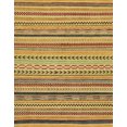thumbnail image 1 of Ahgly Company Indoor Rectangle Abstract Yellow Abstract Area Rugs, 7' x 10', 1 of 6