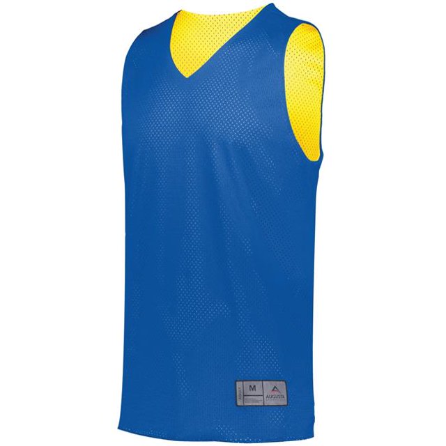 ASI 161.281.S Jersey Réversible en Maille Tricotée pour Adulte 2.0, Royal et Or - Petit
