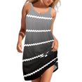 thumbnail image 1 of TJAZFJPA Robe Perlée Femme Été Plage Robe Sans Manches Imprimée Jupe Décontractée Vacances en Bord de Mer Mini Robe Robes Formelles de Croisière, 1 of 4