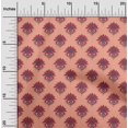 thumbnail image 1 of oneOone Georgette Viscose Fabric Floral Block Print Sewing Fabric BTY 42 Inch Wide, 1 of 4