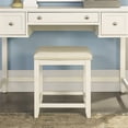 thumbnail image 4 of Crosley Tabouret de Coiffeuse Vista Blanc, 4 of 5