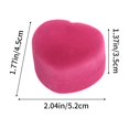 thumbnail image 3 of KTTECTOA Flocking Ring Box Heart-shaped Flip Lid Jewelry Proposal Ring Box Jewelry Gift Packaging Storage Clearance Home Canada Days Home Organization Room Decor, 3 of 6