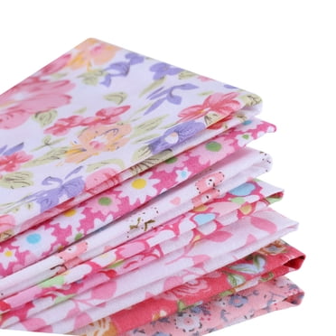 facefd 7 Pcs/ensemble Tissu en Coton Floral Tissu de Couture DIY Artisanat à la Main Quilting Vêtements de Maison Patchwork, 50x50cm