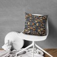 thumbnail image 3 of Throw Pillow Covers Set of 2 Boho Farmhouse Decorative Pillow Covers 20x20 Inch, Geometric Patterns, Square Pillow Covers for Couch, Sofa, Bed, Fall Home Decor, 3 of 7