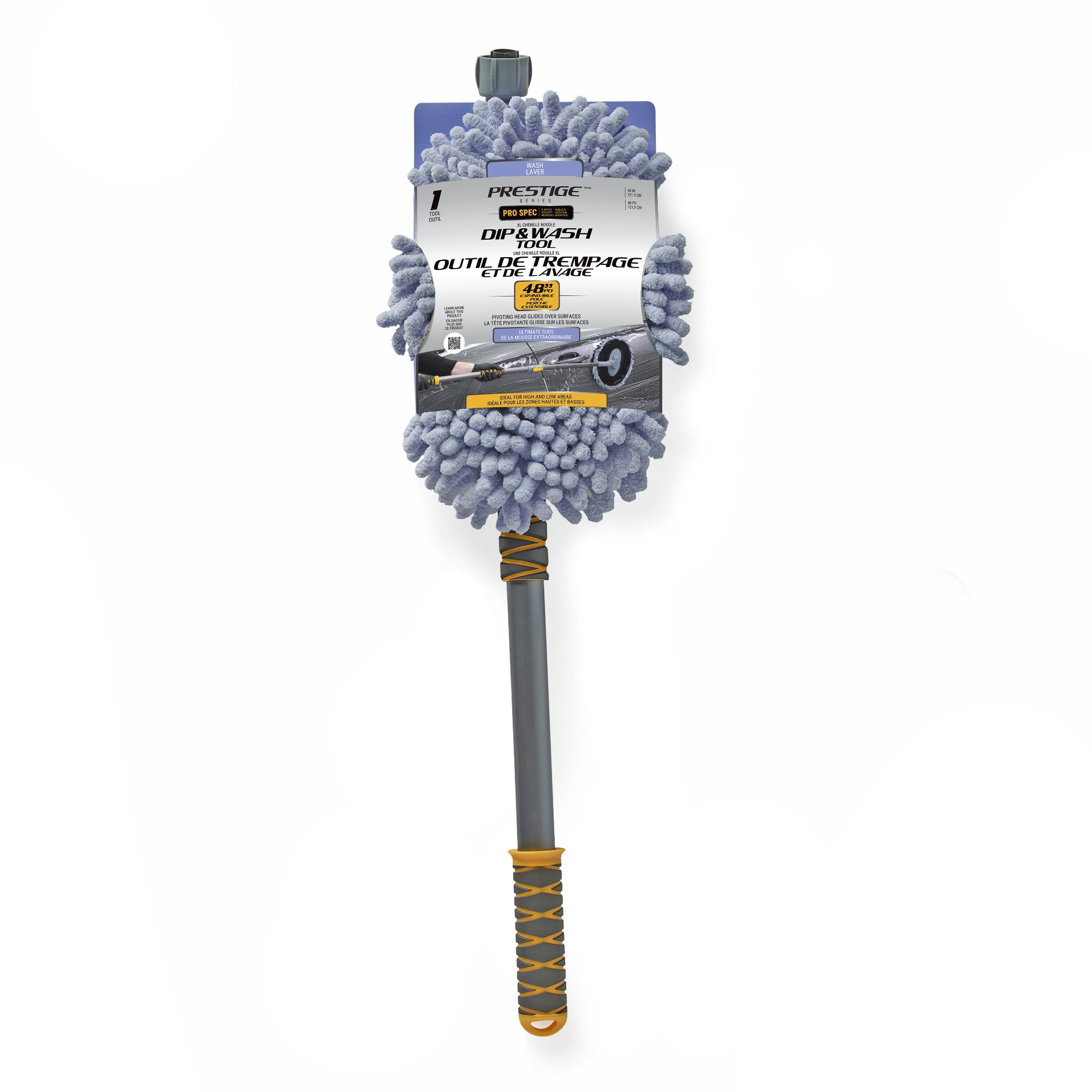 Prestige Series Xl Car Washing Microfiber Mop, Extends to 48"