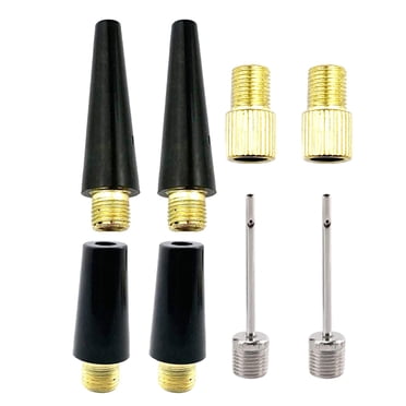 Ball Nozzle Adapter Bike Connector Air Pump Sports Football Inflator 8 Pieces