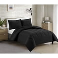 thumbnail image 2 of Swift Home Luxury 8 Piece Bed in a Bag, All Season Complete Bedding Set, Queen, Black, 2 of 10