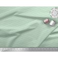 thumbnail image 2 of Soimoi Green Velvet Fabric Filigree Damask Print Fabric by Yard 58 Inch Wide, 2 of 3