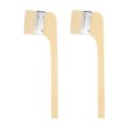 thumbnail image 1 of Uxcell Pinceau 2 Pcs 1 Pouce Laine Douce Variété Pinceaux Inclinés Radiateur Pinceau Blanc, 1 of 6