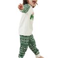 thumbnail image 4 of Opperiaya Parent-Child Xmas Nightclothes Round Neck Tops Trousers / Romper, 4 of 6