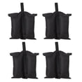 thumbnail image 1 of Weight Sand Bag Gazebo For Outdoor Black Multi-Functional Oxford Cloth 4Pack  Sandbag, 1 of 12