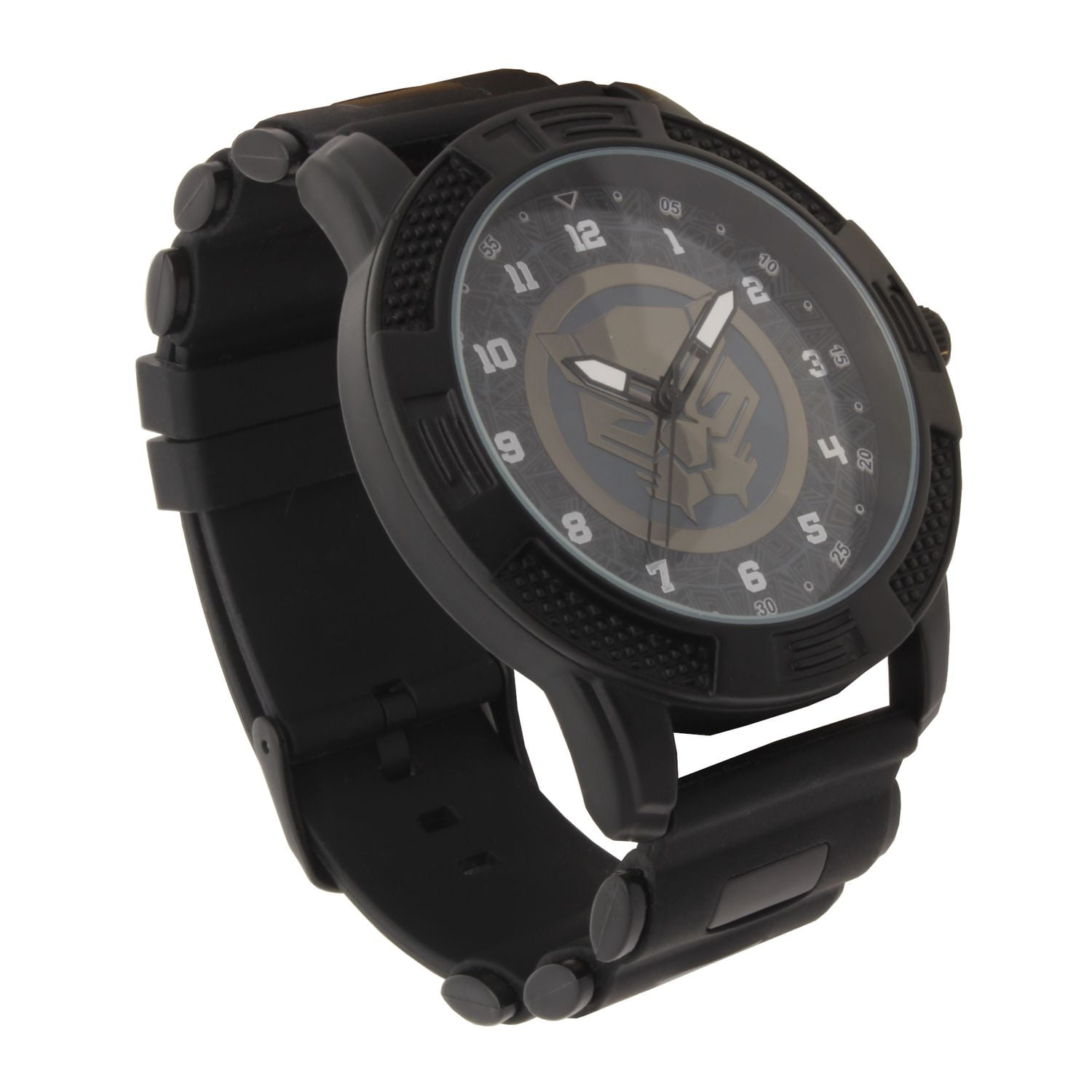 Adult Spiderman Black Metal Bracelet Watch