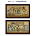 thumbnail image 1 of "Country Welcome" by Mary June Printed Framed Wall Art, 1 of 2