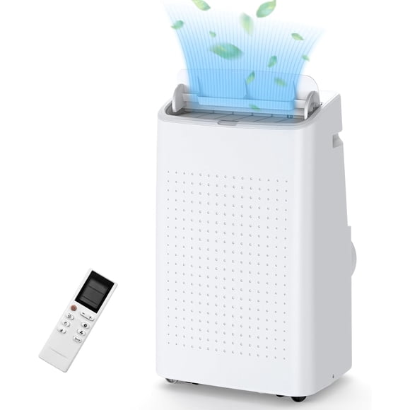 YUSAZENS 15000 BTU Portable Air Conditioner 3-in-1 Cooler Dehumidifier Fan Covers 850 Sq Ft Low Noise Compact User-Friendly AC for Bedroom Camping Office