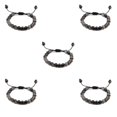 thumbnail image 3 of Decodeary Stackable Collection Bracelet For Men And Women Natural Gemstones Beads Minimalist Bracelet For Women Beads Bracelet Black dragon pattern 5Set, 3 of 6