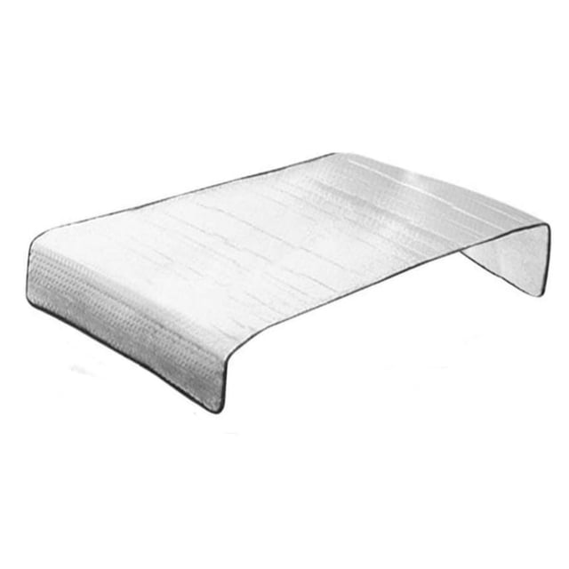 Riforla Housse de Climatiseur Mini-Split Housse de Climatiseur Extérieur en Papier D\'aluminium Housse de Protection pour Climatiseur Extérieur Housse d'Unité de Climatiseur Protection pour Meubles