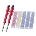thumbnail image 1 of Becaristey 12 Pieces Carpenter Mark Pencil Refill Sketching Mechanical Pencils Refill Type 8, 1 of 6