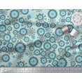 thumbnail image 3 of Soimoi Poly Georgette Fabric Floral & Damask Ethnic Print Fabric by Yard 42 Inch Wide, 3 of 3