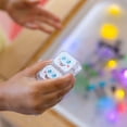thumbnail image 4 of Glo Pals - Cubes Lumineux Réutilisables pour Jeu Sensoriel 4pk - Party Pal - Blanc, 4 of 5