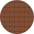 thumbnail image 1 of Ahgly Company Tapis d'Intérieur Lavable en Machine Carré Transitionnel Marron Clair, 3 Pieds Carré, 1 of 7