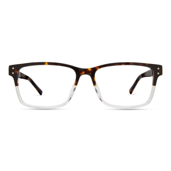 Phat Farm Lunettes De Vue Pour Hommes, Hv716, Tortue Cristal, 56-16-150
