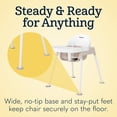 thumbnail image 3 of Foundations Secure Sitter 13" 3 Pack Feeding Chairs with Removable Tray, Easy to Clean, Stackable Feeding Chairs, 3 of 13