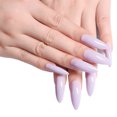 thumbnail image 1 of 1 Set False Nails Wear-resistant Fashionable Classic Trend Different Colors Exquisite Appearance Distinctive Fake Accessories SM17-2247 Lavender, 1 of 4