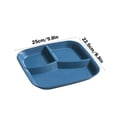 thumbnail image 3 of Kyusrd Summer All Home Savings!10 Inch Control Divided Plates for Eating Straw Dinner for Kids Adults Picnic Reusable Plates, 3 of 6
