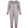 thumbnail image 2 of Christmas Matching Family Loungewear Hoodie Pattern Zipper Romper, 2 of 7