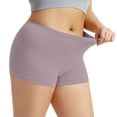thumbnail image 1 of Womens Boyshorts Underwear Full Coverage Soft Stretch Shorts For Women, 1 of 5