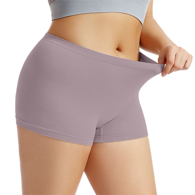 Womens Boyshorts Underwear Full Coverage Soft Stretch Shorts For Women