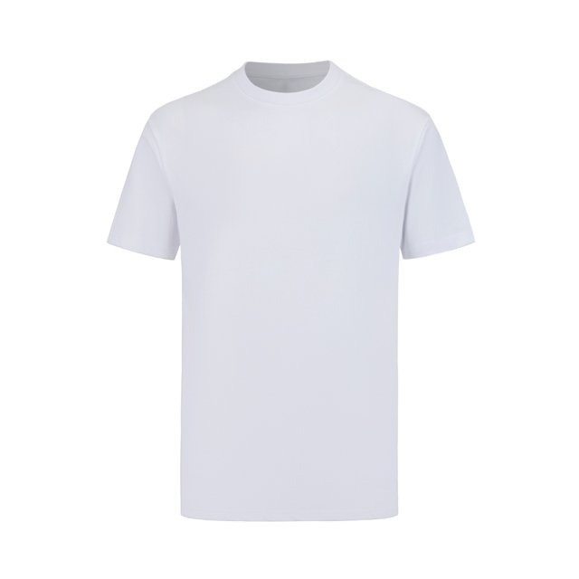 T-shirt Vierge pour Hommes Femmes Extérieur Respirant Décontracté Coton Chandail Rond P-3TG