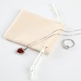 thumbnail image 2 of Drawstring Bag Storage Burlap Packaging Gift Corset Bundle Pouches Sack Jewelries Bundle Organize Candy Cosmetic Coins Pink, 2 of 9