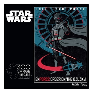 Buffalo Games Star Wars Rejoignez le Seigneur Vader 300-Piece Puzzle d'entrelacement pour adultes 14-99 ans