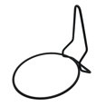thumbnail image 1 of DYNWAVECA Container Hanger Flower Pot Holder Fence Wall Decor , 17cm, 15cm 17cm 21cm, 1 of 7