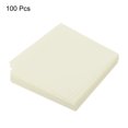 thumbnail image 3 of Uxcell Origami Paper Double Sided for Art Craft Project Beginner 100 Sheets Cream White 2x2 inch, 3 of 5