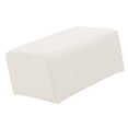 thumbnail image 2 of jifeng Stretch Dining Cover, Removable Washable Short Slipcover for Hotel,Dining Room White, 2 of 9