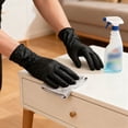 thumbnail image 4 of Hearth & Gear Industrial Grade Disposable Nitrile Textured Grip For Handling And Use Latex Rubber Latex Small Clear Gloves Long Kitchen Gloves Medium Dish Gloves Large Extra Large Latex Gloves Non, 4 of 5