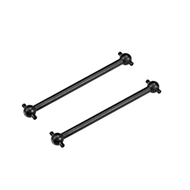 Unique Bargains Arbre d'Entraînement 61mm pour Camion de Voiture 1/10 RC Noir, 2pcs
