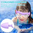 thumbnail image 3 of Lunettes de Natation pour Enfants Antibuée Lunettes de Natation Transparentes Lunettes de Piscine Confortables avec Sangle Ajustable pour Garçons Filles Violet, 3 of 10