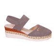 thumbnail image 1 of Sandale Compensée Platform à Bout Fermé pour Femmes, Talon Décontracté, Sandales Habillées, Chaussures d'Été Confortables Antidérapantes avec Bride de Cheville à Boucle Ajustable, 1 of 6