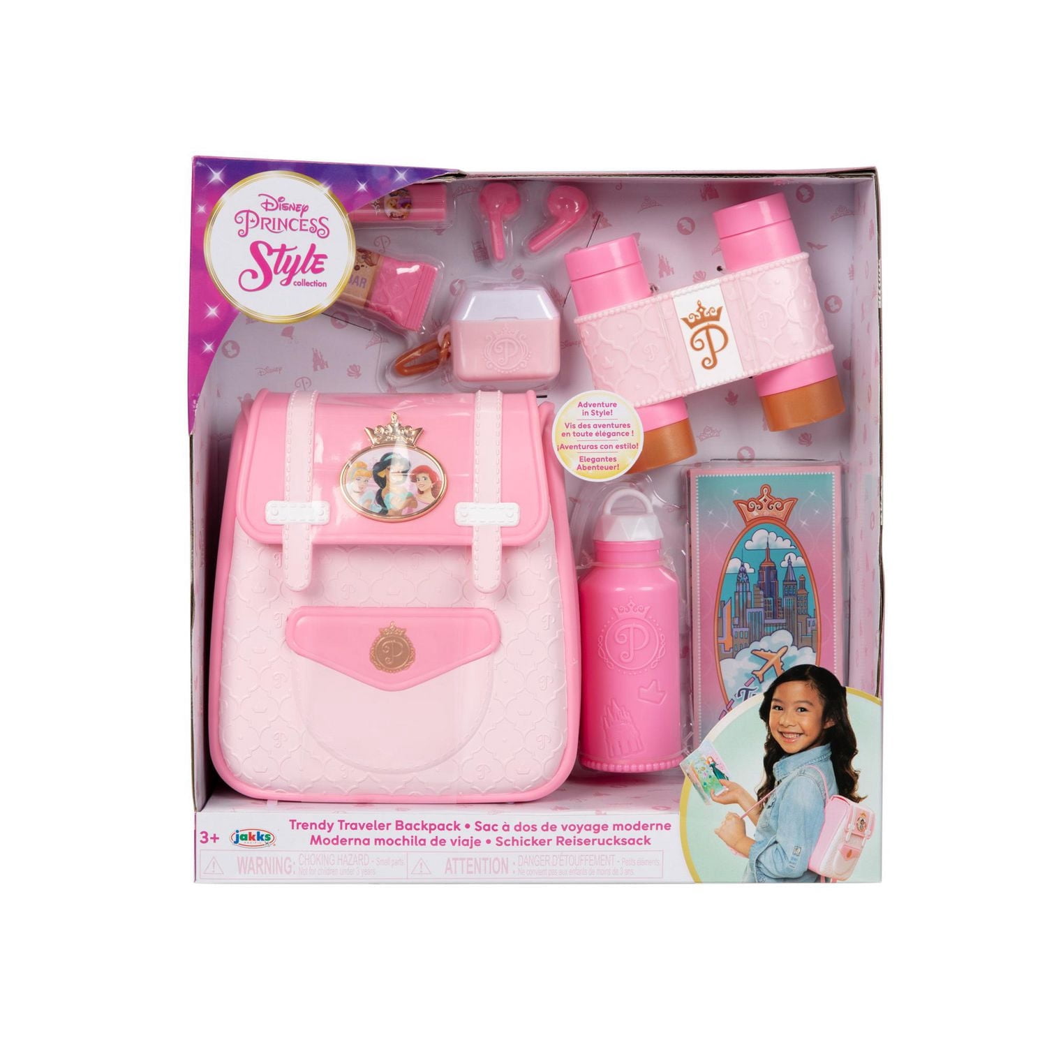 Disney Princess Style Collection Trendy Traveler Backpack