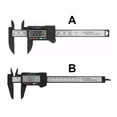 thumbnail image 2 of Digital Caliper Accurate Woodworking Angle Meter Adjustable LCD Screen 100mm Vernier Calipers Pachometer Rulers Measuring Device 0-100mm, 2 of 8