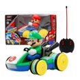 thumbnail image 2 of Super-Mario Bros Remote Control Electric Kart Car Toy, Mario Luigi Led Light-up Music Racing Kart Car Vehicle Toys Gift For Children Fans, 2 of 3